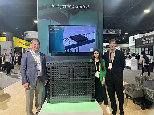 Orbis exhibits Odyssey plastic pallet